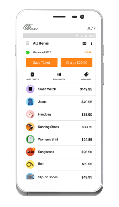 Payanywhere Smart Terminal Mini handheld